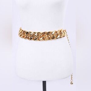 Chunky Chain Adjustable Statement Belt